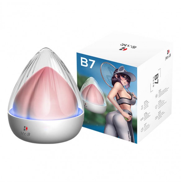 Mr B - B7 Temptation Heating Suction Masturbator (Chargeable - Skin Color)